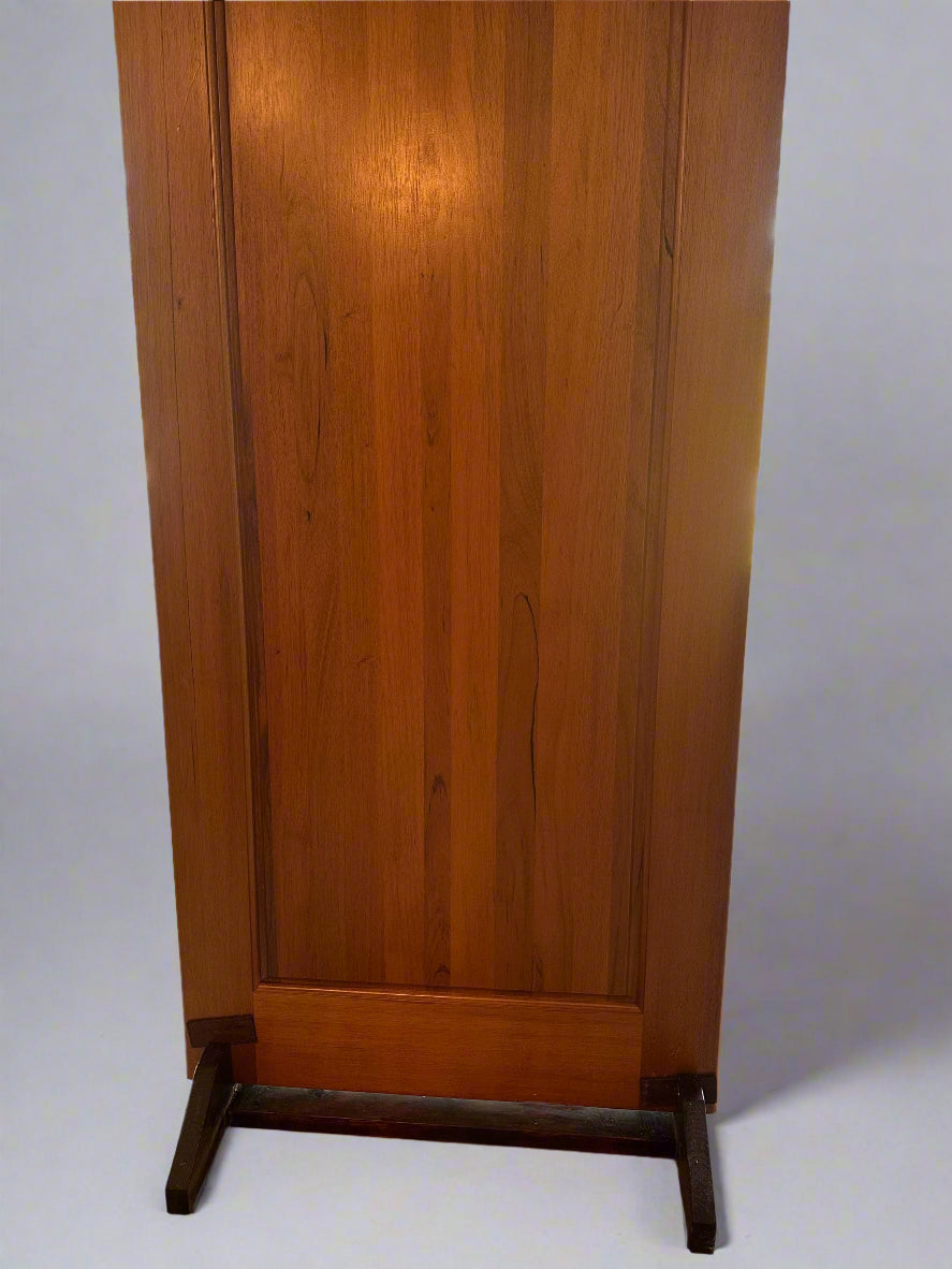 Hand-carved Brazilian Mahogany Entryway Doors - Coconut Tree