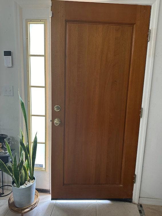 Hand-carved Brazilian Mahogany Entryway Doors - Hummingbird Door