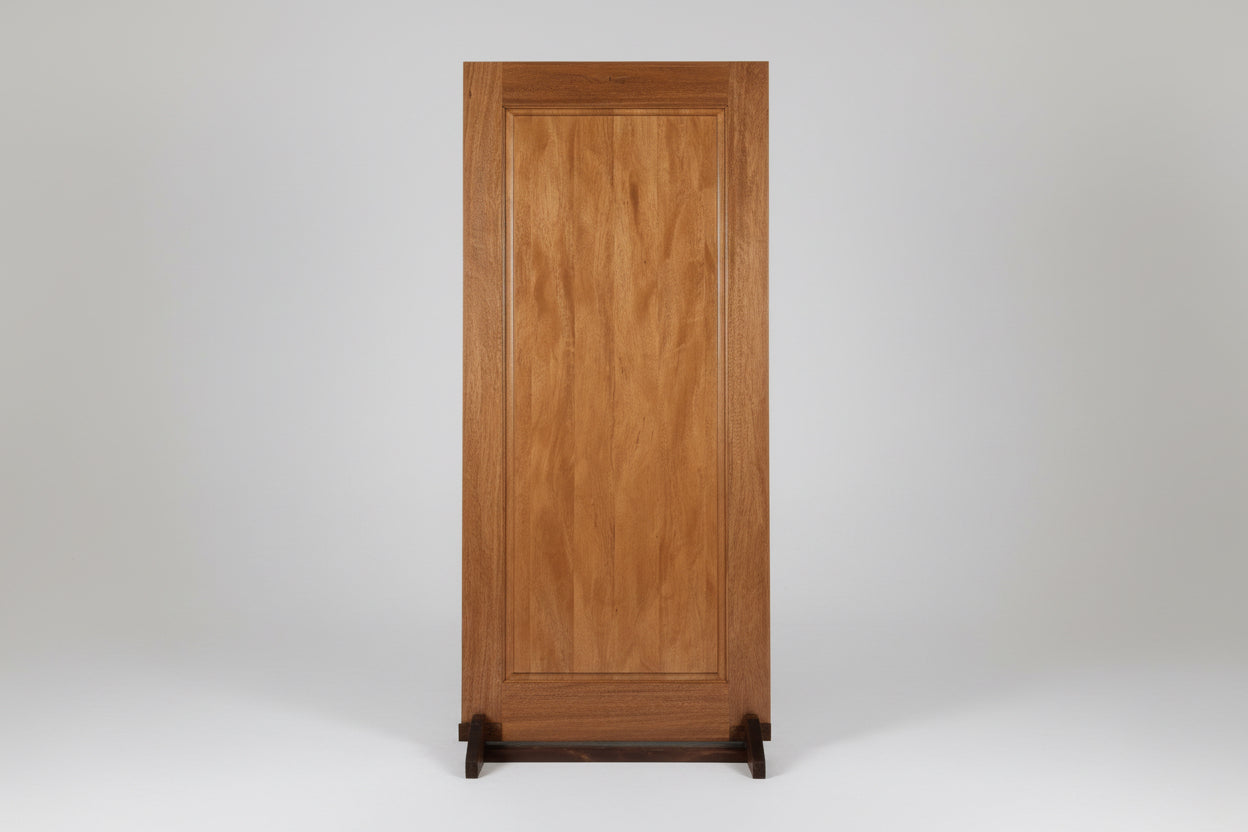 Stallion Door - Hand-carved Brazilian Mahogany Entryway Doors